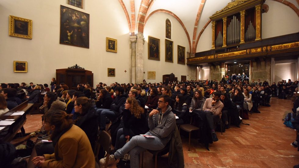 Universitari, Messa prenatalizia con l’Arcivescovo