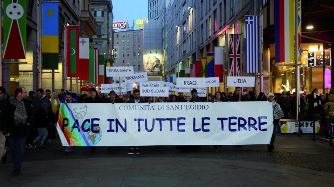 A Milano la marcia con la Comunità di Sant’Egidio