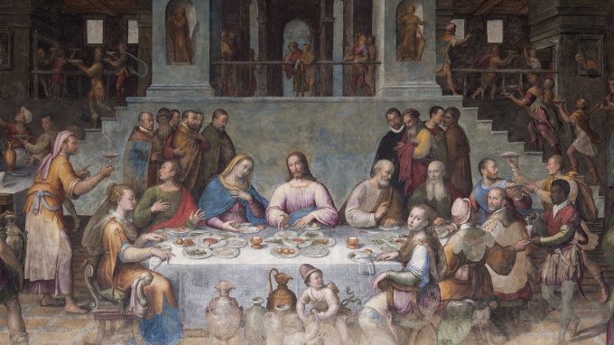 Le Nozze di Cana di Luca Longhi 1580, Cropped