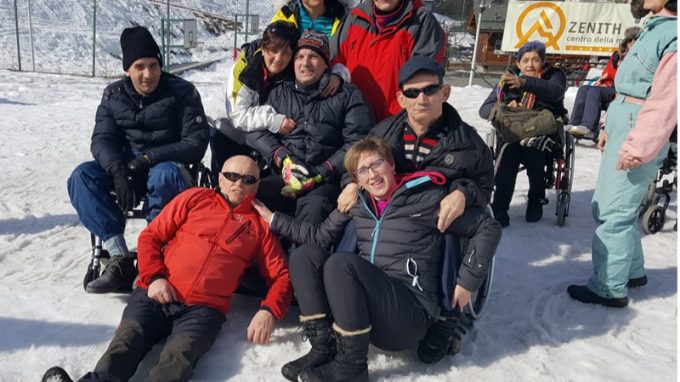 A Berbenno di Valtellina le «Unitalsiadi» sulla neve