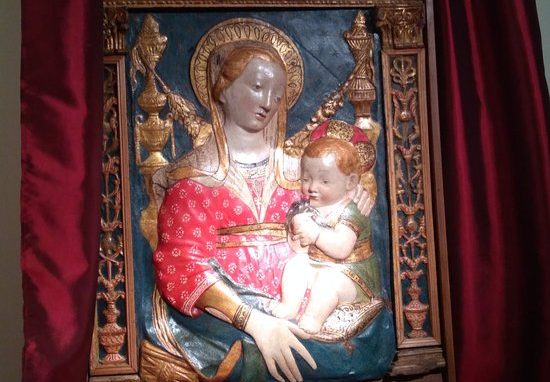 La Madonna della Candelabre, dal Lazzaretto ai Cappuccini di Milano