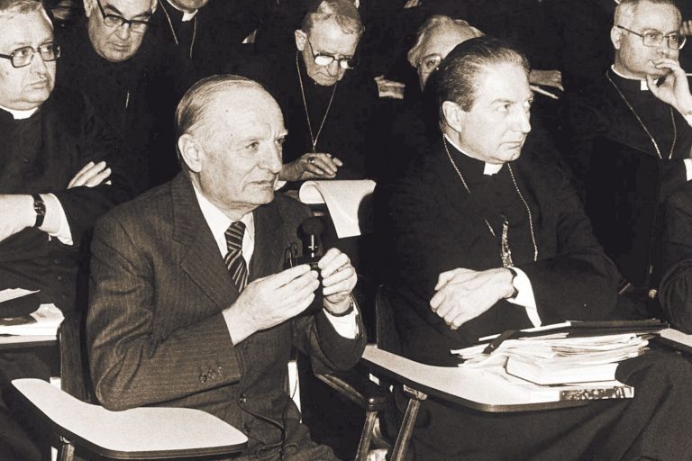 Giuseppe Lazzati e il cardinale Carlo Maria Martini