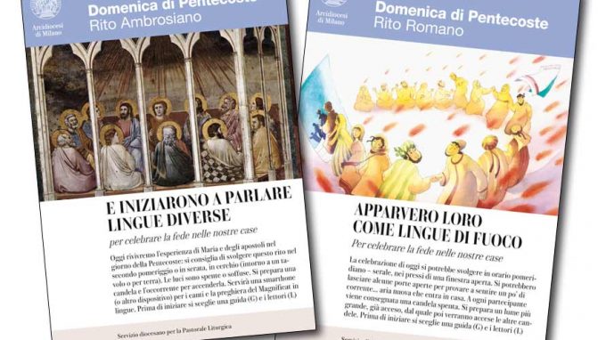 La preghiera in famiglia per Pentecoste