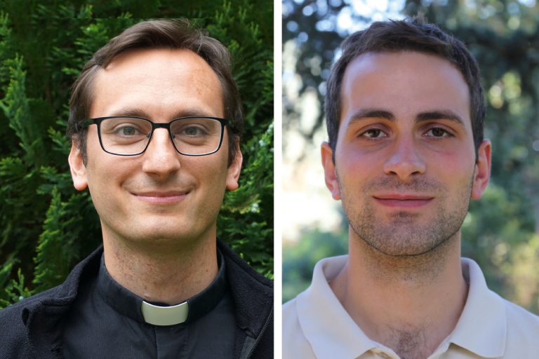 Don Riccardo Aletti e don Pietro Paiusco