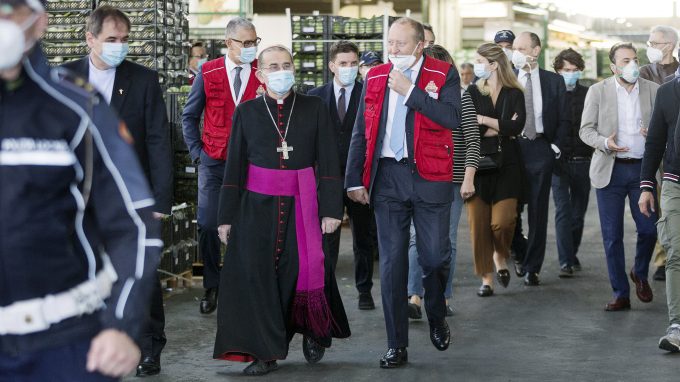 La visita dell’Arcivescovo al Mercato agroalimentare di Milano (27 maggio 2020)