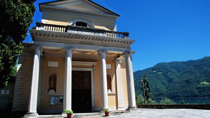 Madonna della Caravina, il bel santuario della Valsolda