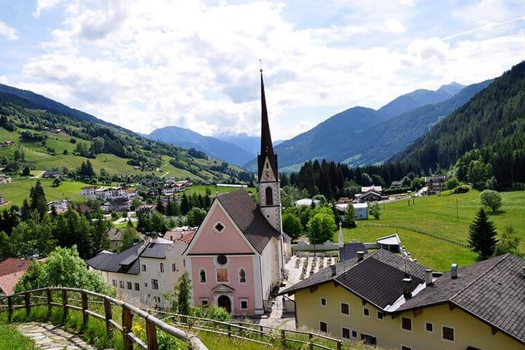 Una veduta di Racines