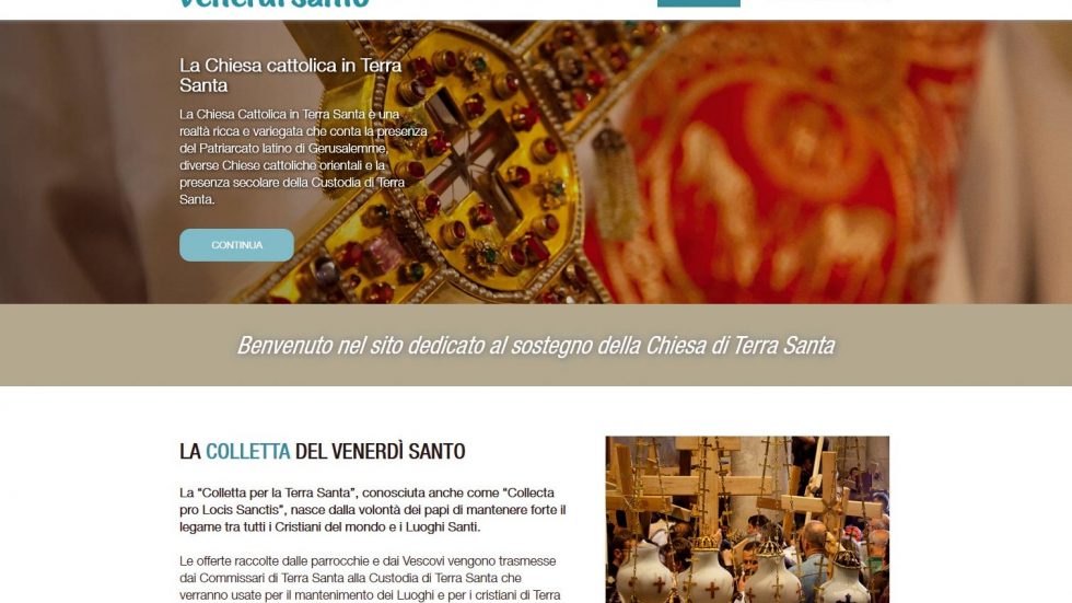 colletta-venerdi Cropped Un particolare del nuovo sito