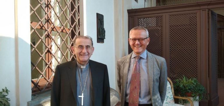 L'Arcivescovo e Gianni Borsa