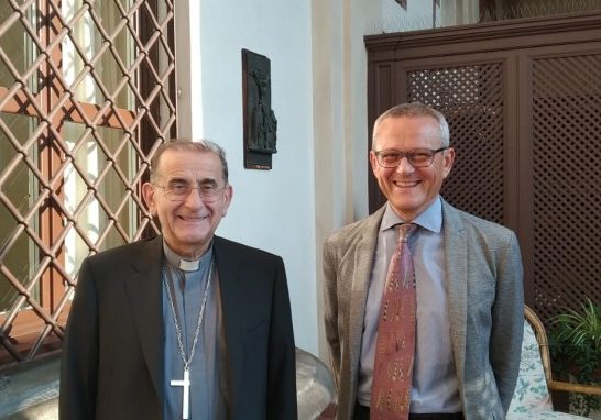 L’Arcivescovo e Gianni Borsa