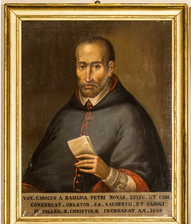 “Diocesi di Novara - Ufficio Beni Culturali Ecclesiastici: Direttore responsabile dott. arch. Paolo Mira, funzionario dott. Lorenzo Morganti, fotografo Paolo Migliavacca