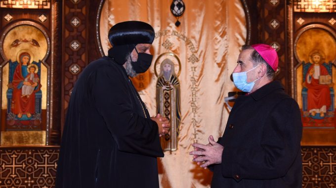 Delpini ai copti: «Affrontiamo insieme l’emergenza spirituale con una visione condivisa e fraterna del futuro»