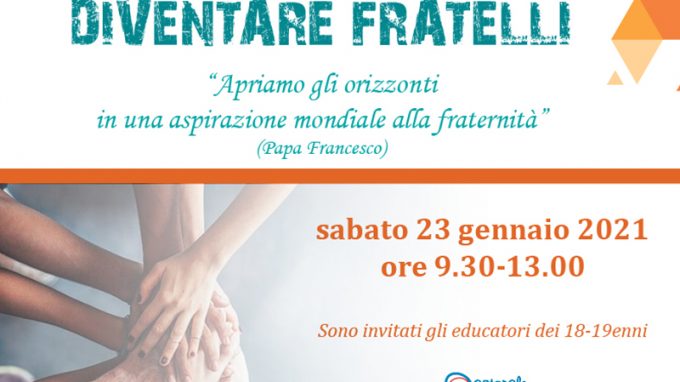 Educatori dei 18-19enni, focus sulla fratellanza universale