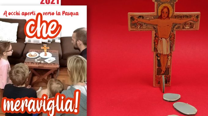 I ragazzi a occhi aperti verso la Pasqua