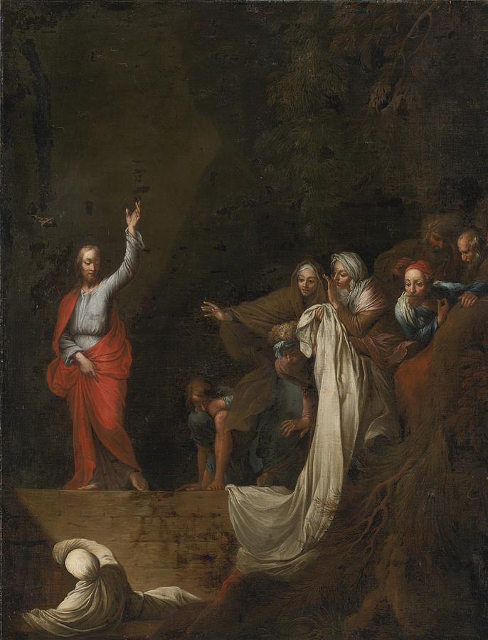 «Risurrezione di Lazzaro», Salvator Rosa (1650 circa)
