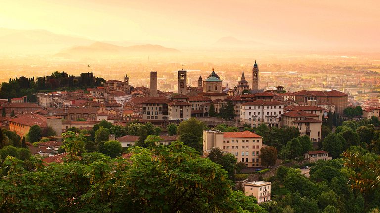 Panoramica di Bergamo