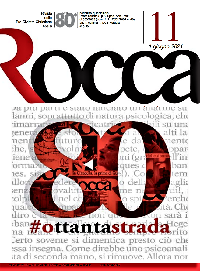 La copertina del numero speciale. Nella minigallery alcuni autorevoli ospiti della Pro Civitate Christiana