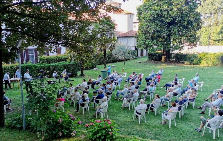 Un momento della serata del 2020