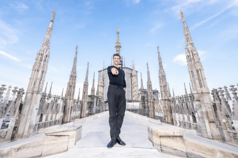 Roberto Bolle sulle Terrazze del Duomo © Francesco Prandoni