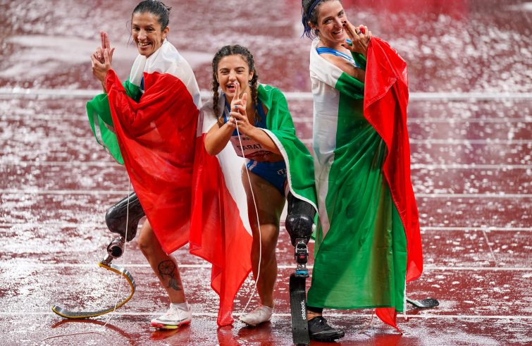 La tripletta Sabatini, Caironi e Contrafatto nei 100 metri