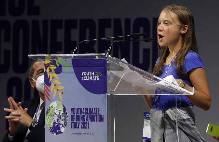 L'intervento di Greta Thunberg a Milano