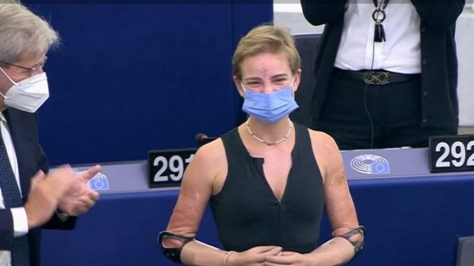 Bebe Vio, il volto giovane dell’Europa