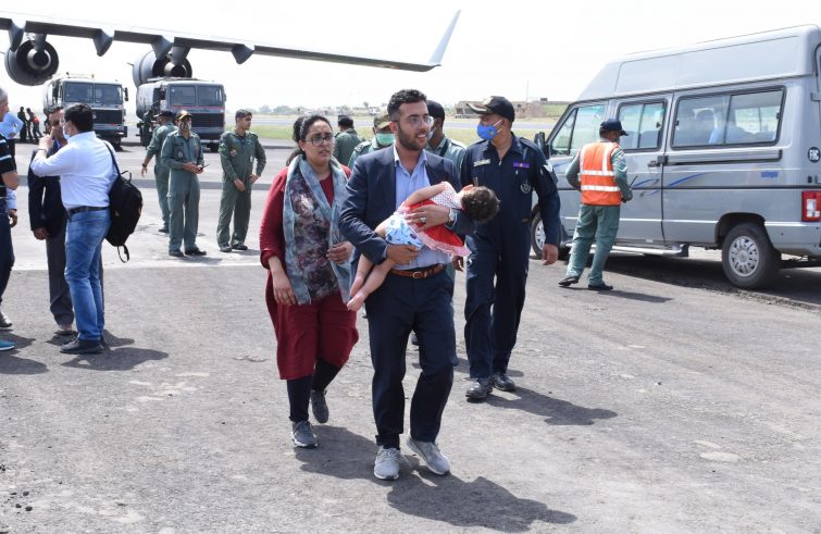 Cittadini afghani in fuga dal loro Paese
