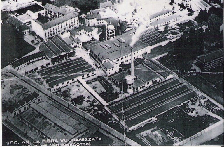 Una panoramica d'epoca di Precotto pubblicata nella guida