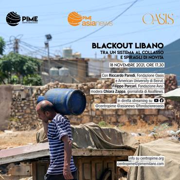 Libano, webinar sul black-out di una terra 