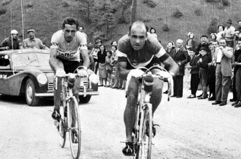 Fausto Coppi e Fiorenzo Magni