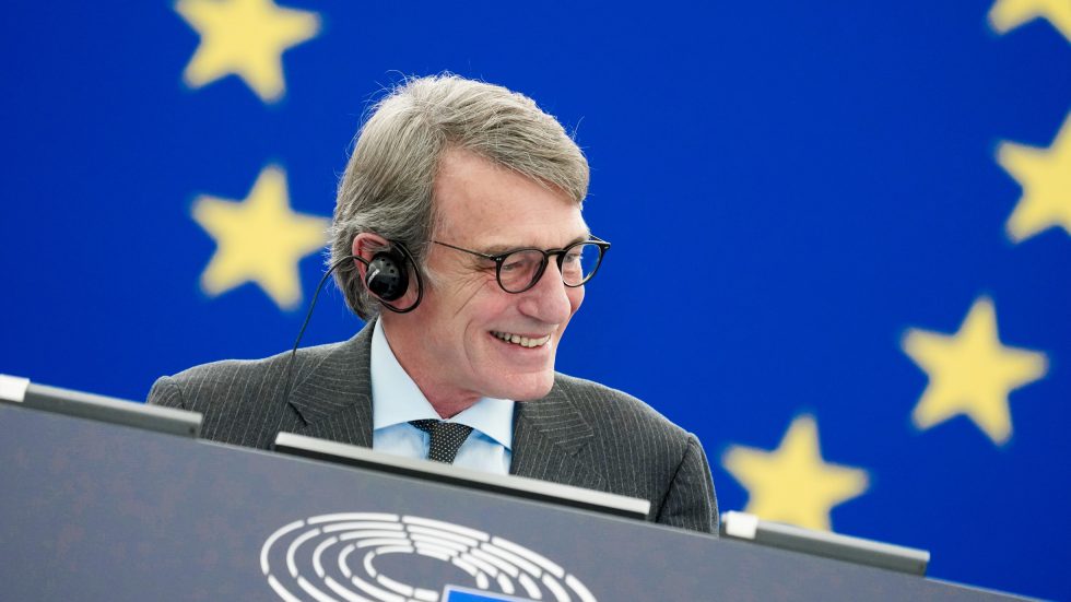 David Sassoli (foto Sir/European Parliament) David Sassoli (foto Sir/European Parliament)