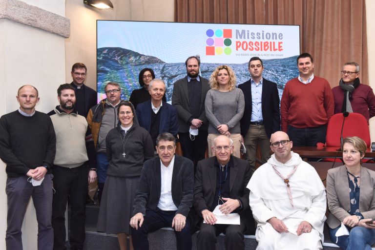 Foto di gruppo della Cordata