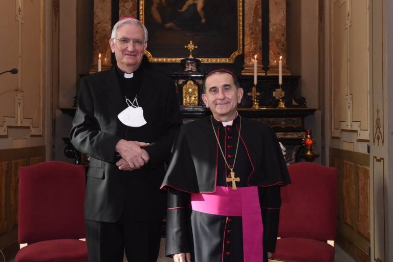 L'Arcivescovo e il nuovo Vescovo