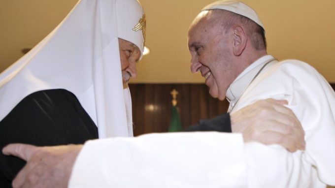 Kirill-Francesco: «Speranza per una pace giusta»