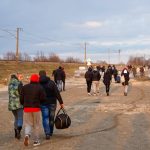 Ucraini in fuga dalla guerra (foto Caritas Polonia)