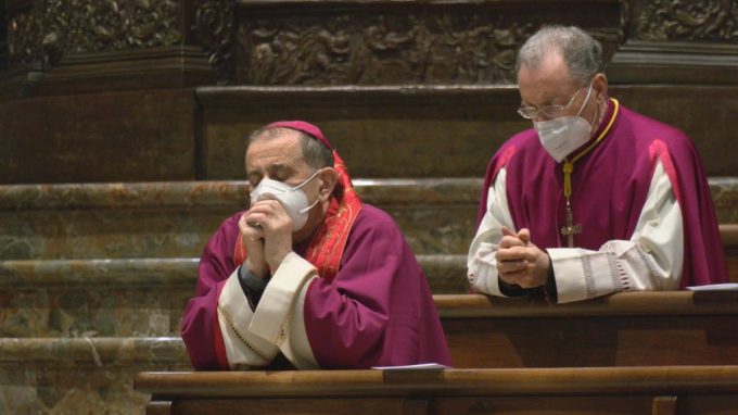 Gli appelli dell’Arcivescovo nella preghiera per la pace in Ucraina