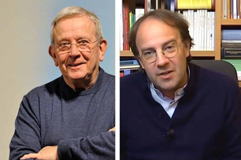 Don Giuseppe Grampa e don Paolo Alliata