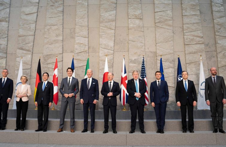 Il G7 riunito a Bruxelles (foto Sir)