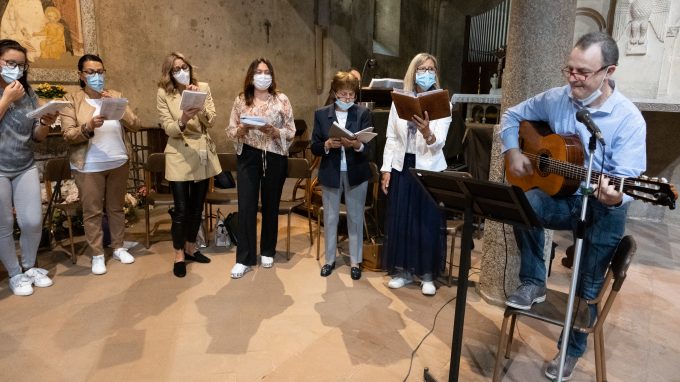 «Te laudamus», i corsisti si raccontano