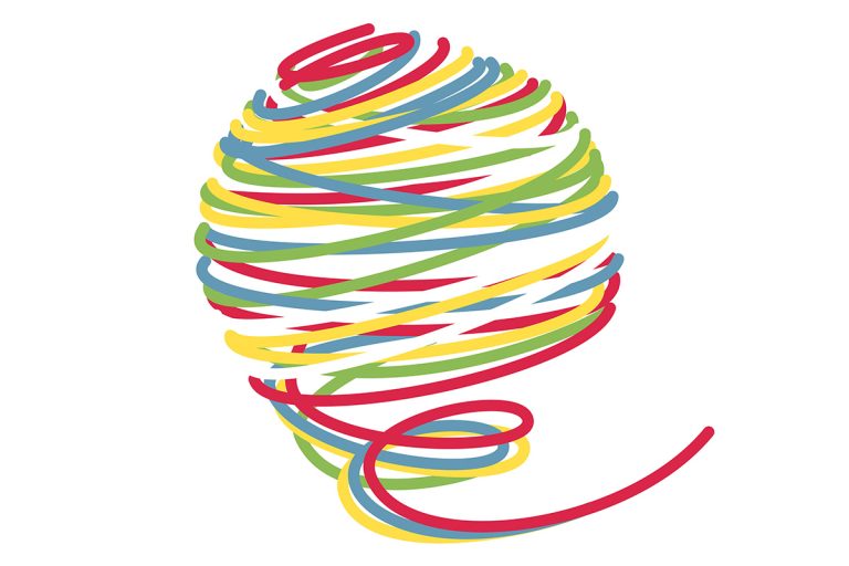 Il “gomitolo” logo del Festival