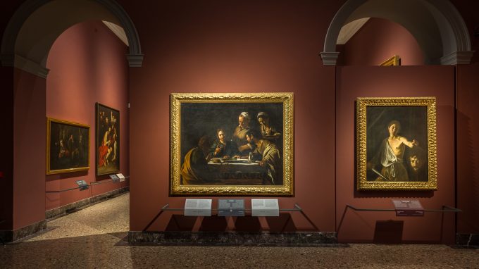 In mostra a Brera il «David» del Caravaggio