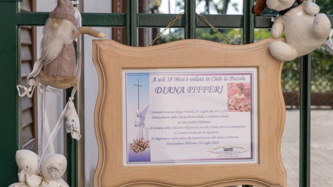 Una preghiera per la piccola Diana