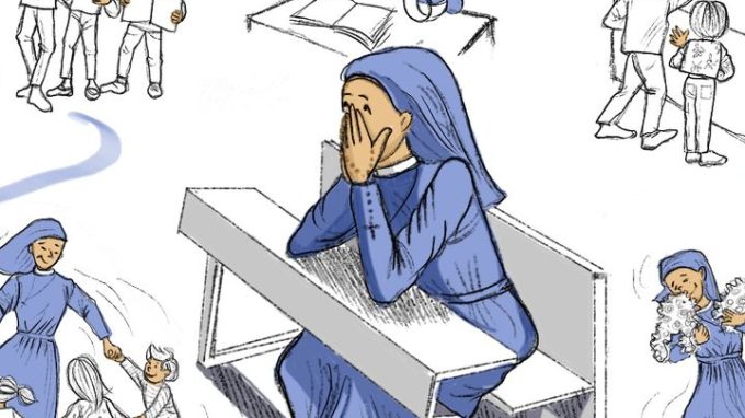 Facce d’angelo/24 – Maria, suora indaffarata