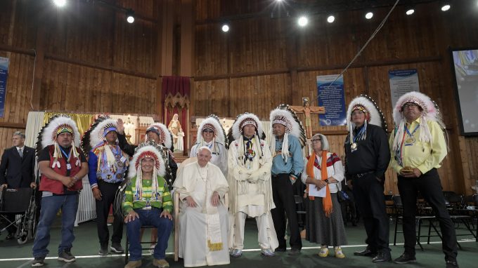 Papa Francesco: «In Canada ho chiesto perdono a nome della Chiesa»