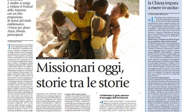 Edizione di domenica 25 settembre