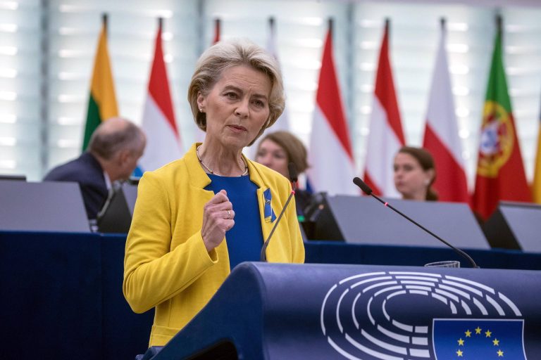 Ursula Von Der Leyen (foto Ansa / Sir)