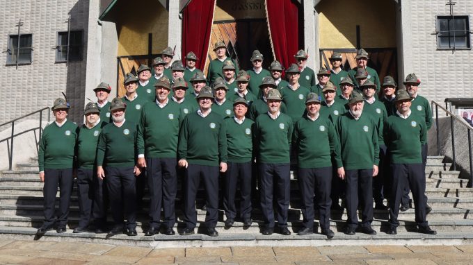 Foto coro Ana-alpini Milano 2022