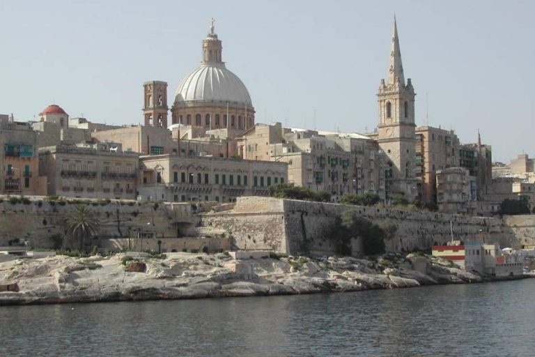 Una veduta de La Valletta