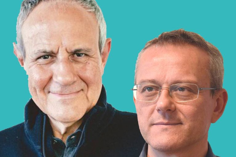 Don Julian Carron e Gianni Borsa