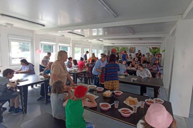 Mariapolis, cittadella modulare che ospita da sei mesi 350 persone